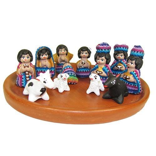 Colorful Terracotta Nativity Scene - Concordia Style Boutique