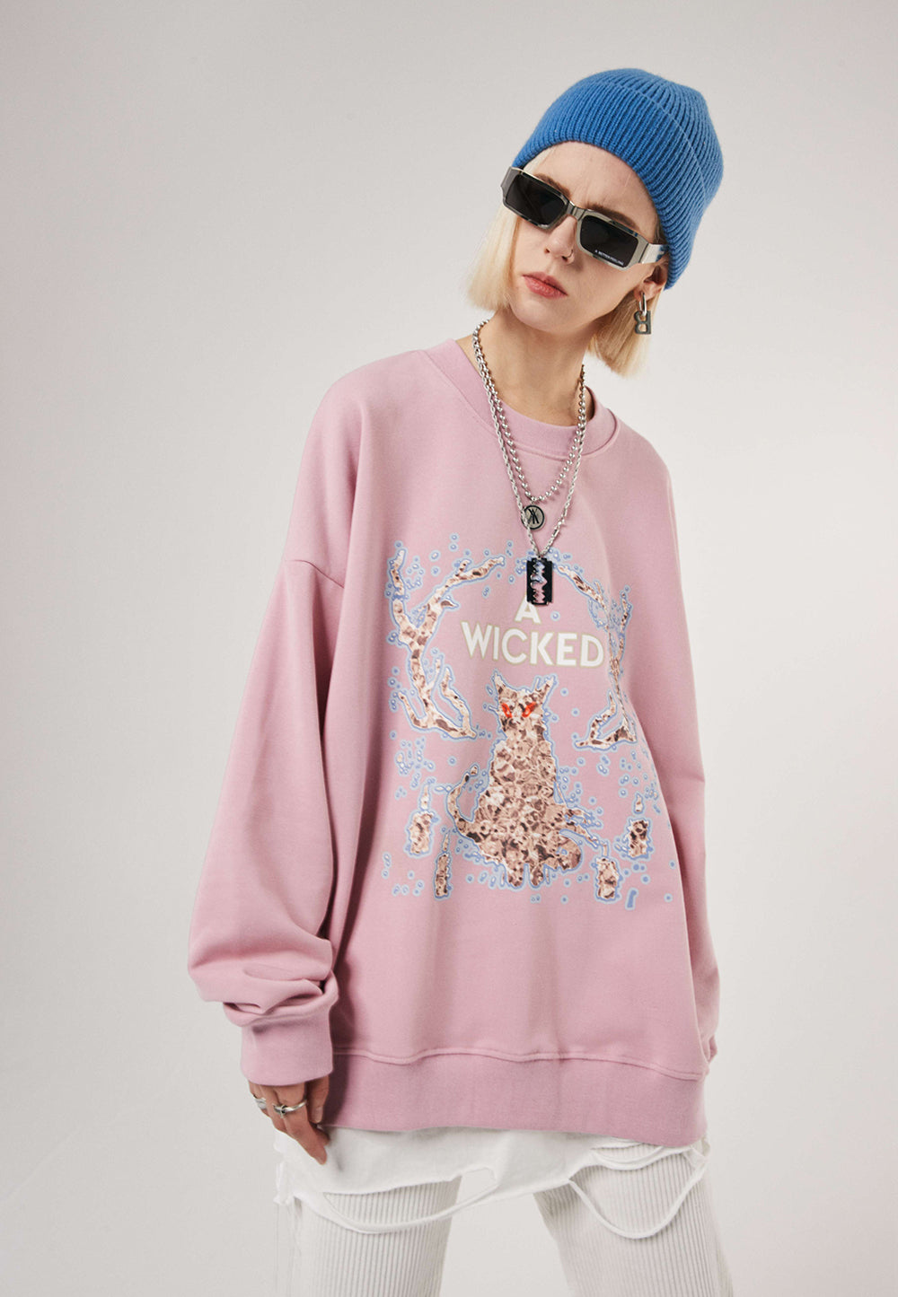 A Wicked Cat Crew - Concordia Style Boutique