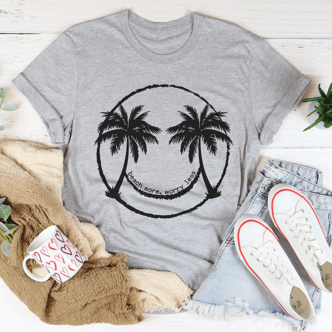 Beach More Worry Less Tee - Concordia Style Boutique