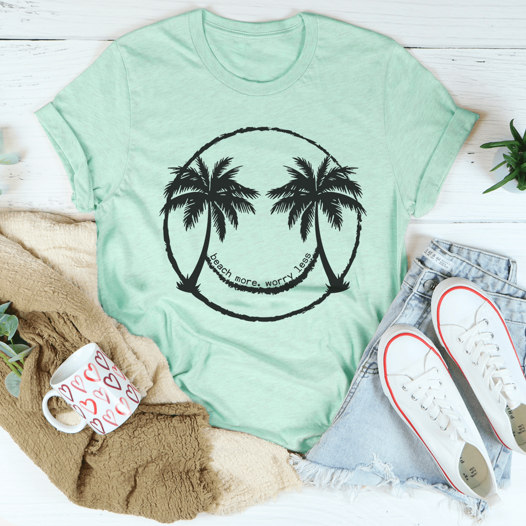 Beach More Worry Less Tee - Concordia Style Boutique