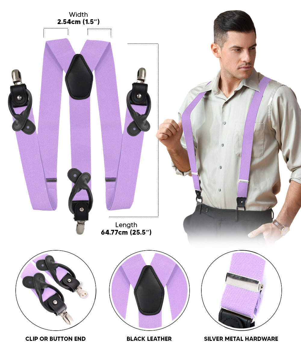 Vittorio Farina Men's Convertible Suspender in Gift Box: 70% Polyester & 30% Elastomer - Concordia Style Boutique