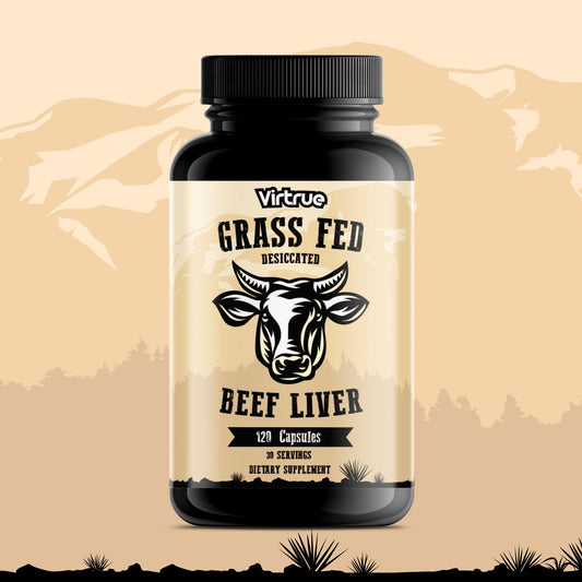 Grass Fed Desiccated Beef Liver Capsules - Concordia Style Boutique
