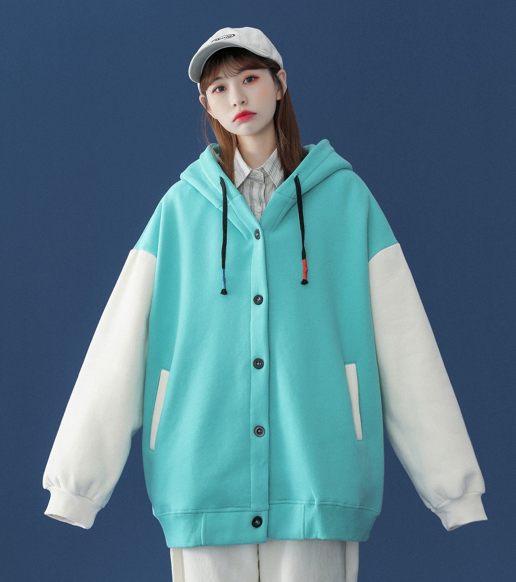 Women's Patchwork 1104 Casual Jacket - Concordia Style Boutique