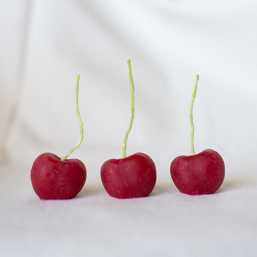 Beeswax Cherry Birthday Candles - Concordia Style Boutique