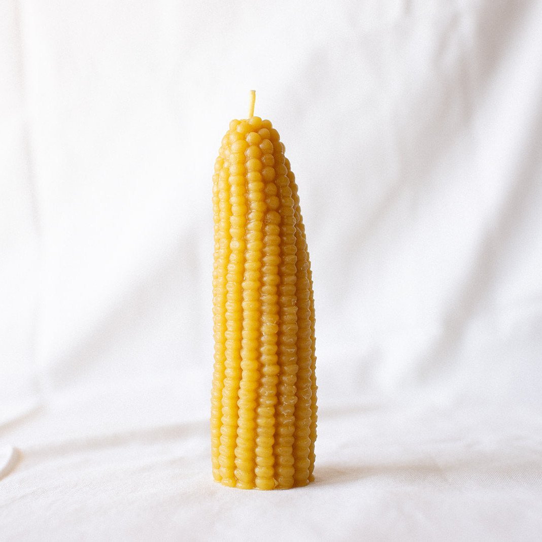BEESWAX CORN CANDLE - Concordia Style Boutique