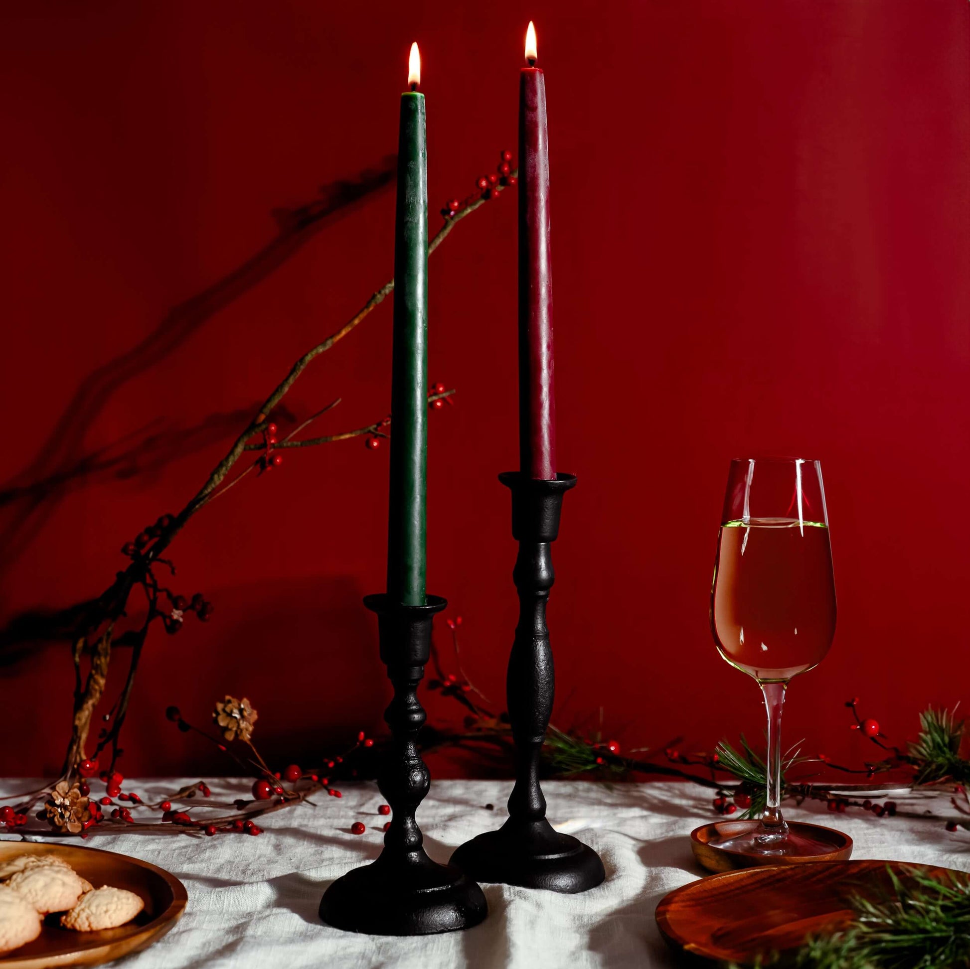Hand-Dipped Beeswax Taper Candles - Bulk 4-Pair Bundle - Concordia Style Boutique