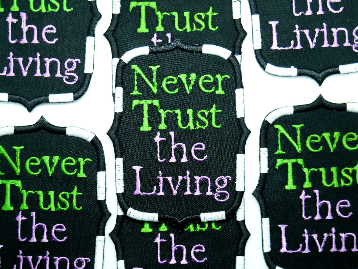 Never Trust The Living Patch - Concordia Style Boutique