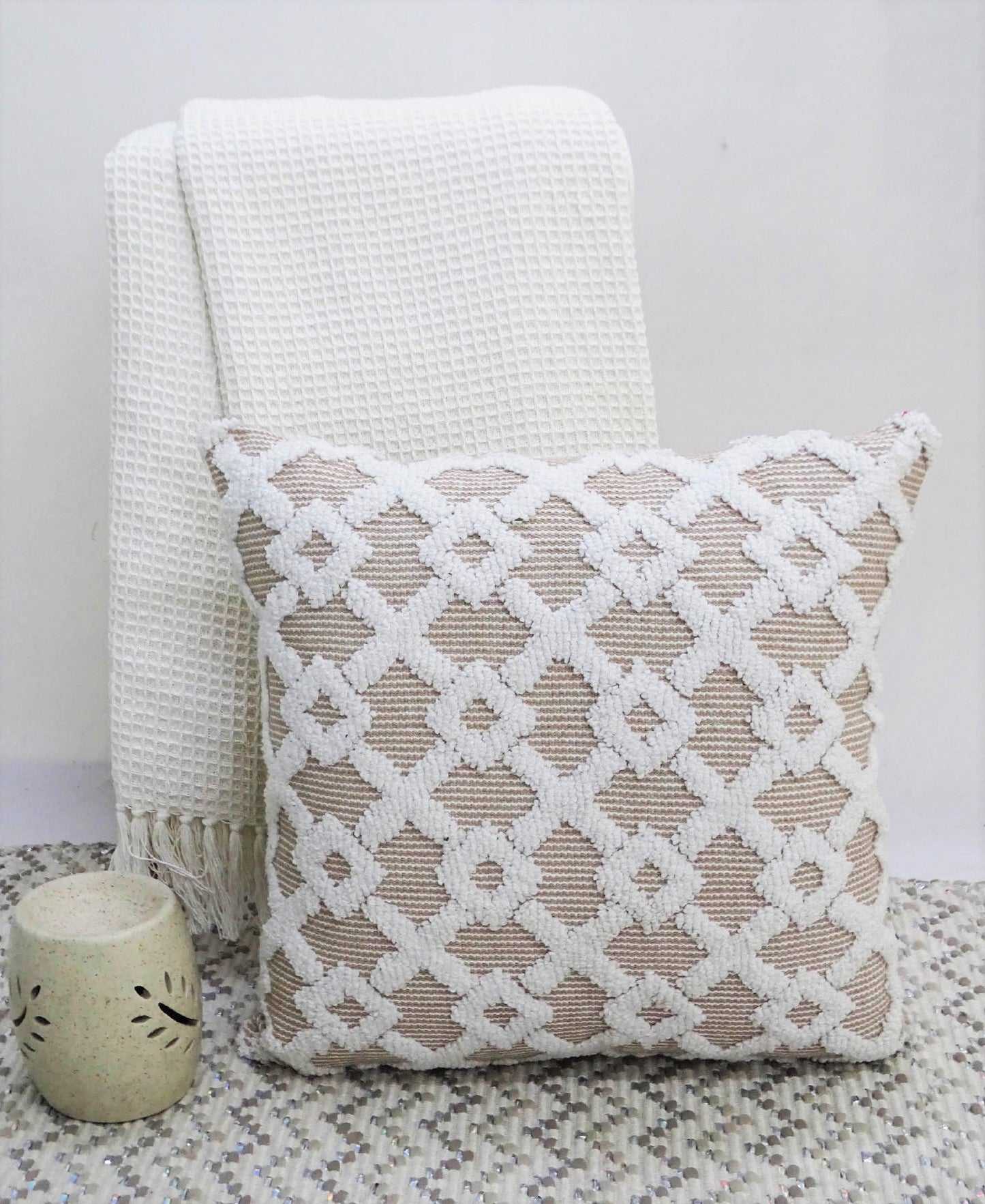Decorative Accent Throw Pillow  20"x20"