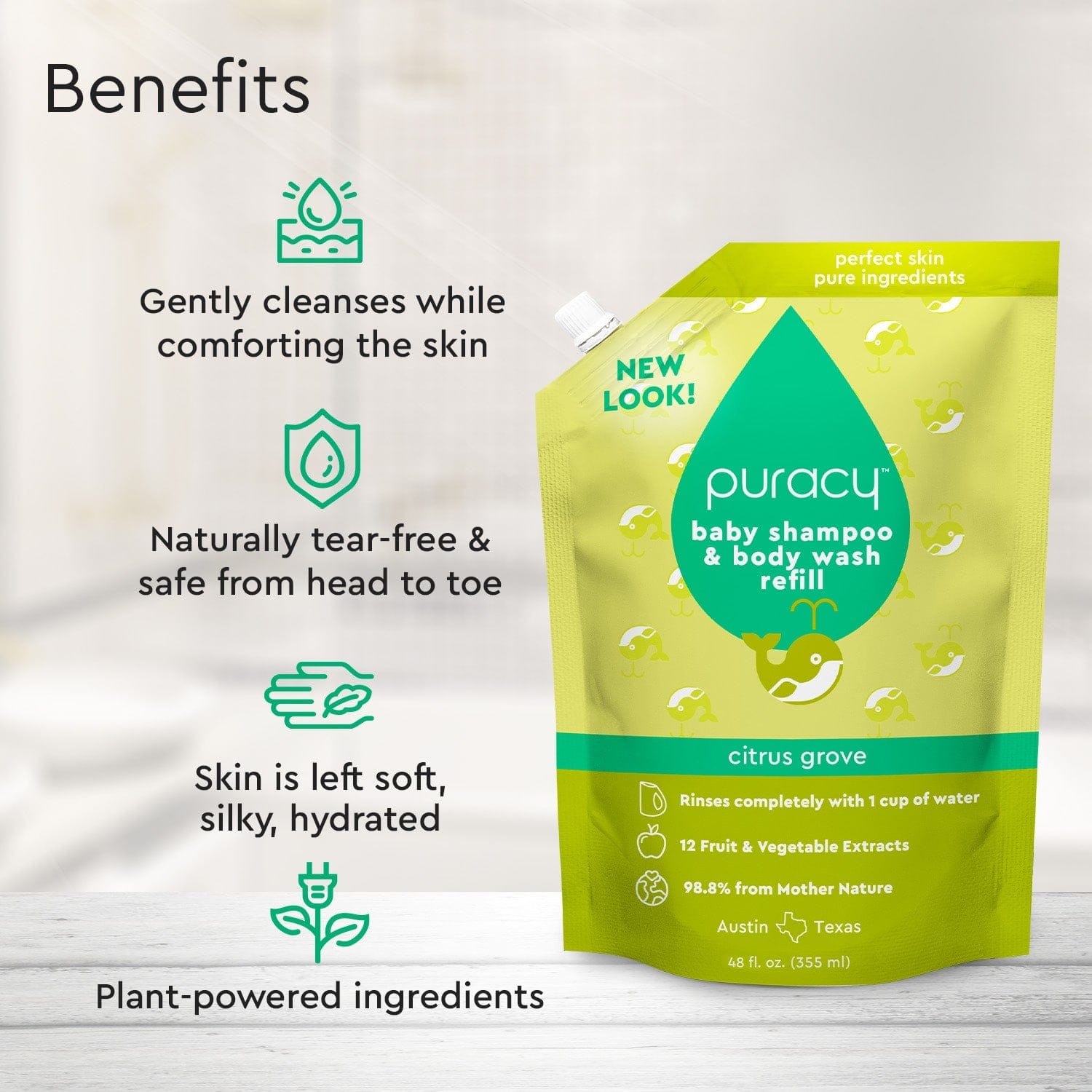 Baby Shampoo & Body Wash (Tear-Free) - Concordia Style Boutique