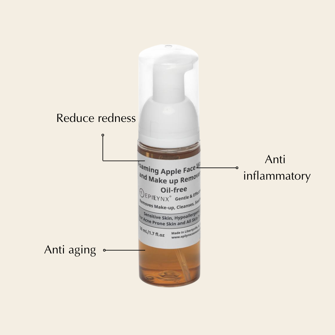 Foaming, Oil-Free Face Wash for Sensitive Skin - Safe for Eyelash Extensions - Concordia Style Boutique
