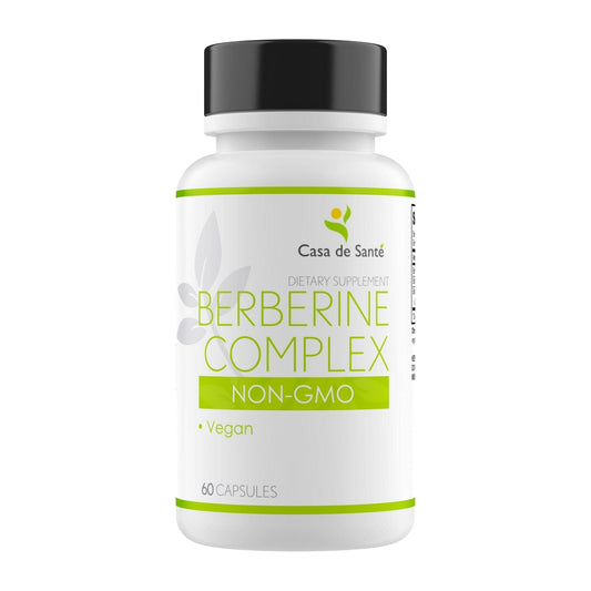 Berberine Complex - Berberine 1000mg Per Serving Plus Bitter Melon & Banaba Leaf Extract, Non-GMO Vegan, AMPK Metabolic Activator (Bitter Melon) - 60 Caps - Concordia Style Boutique