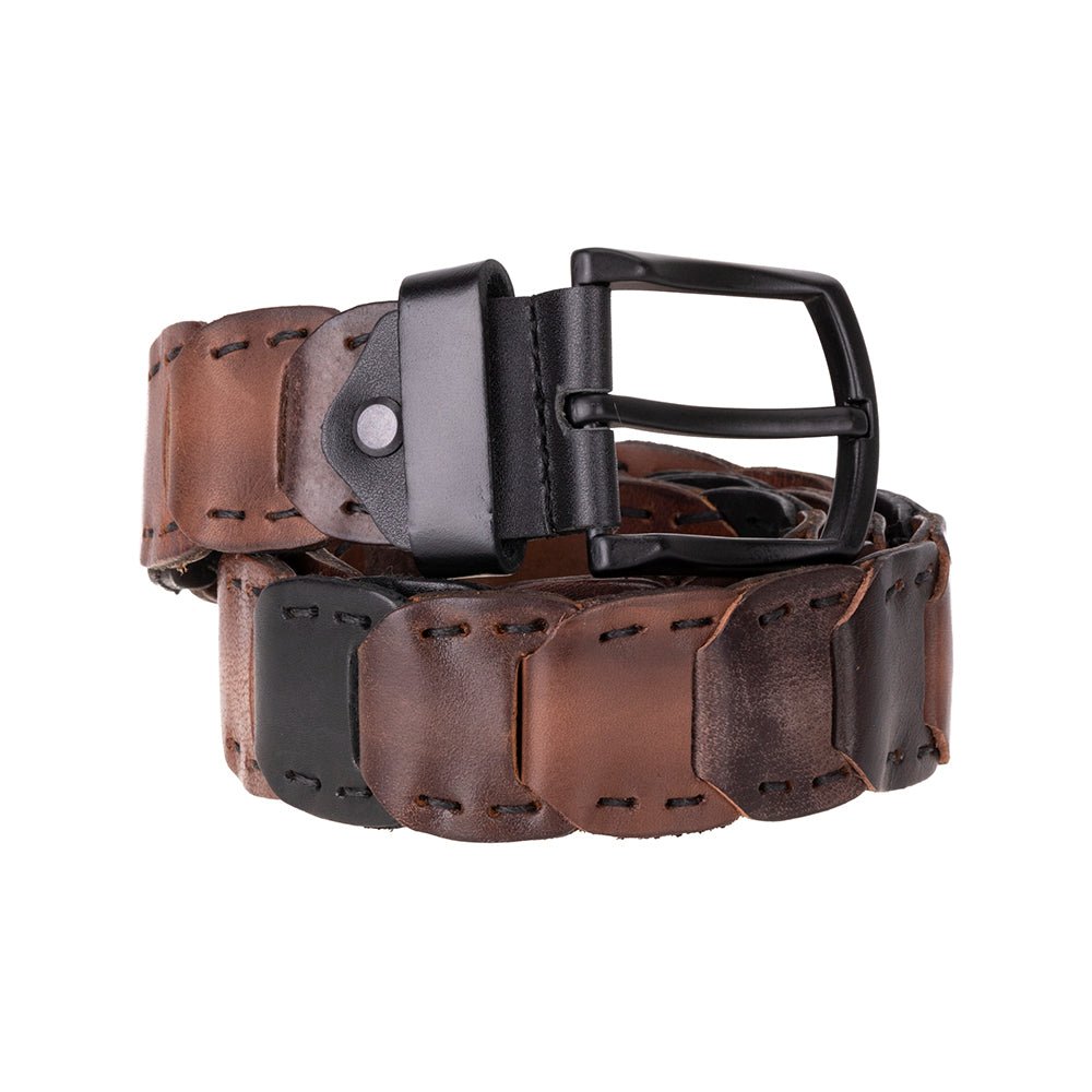 Bessemer Braided Leather Belt for Men - Concordia Style Boutique