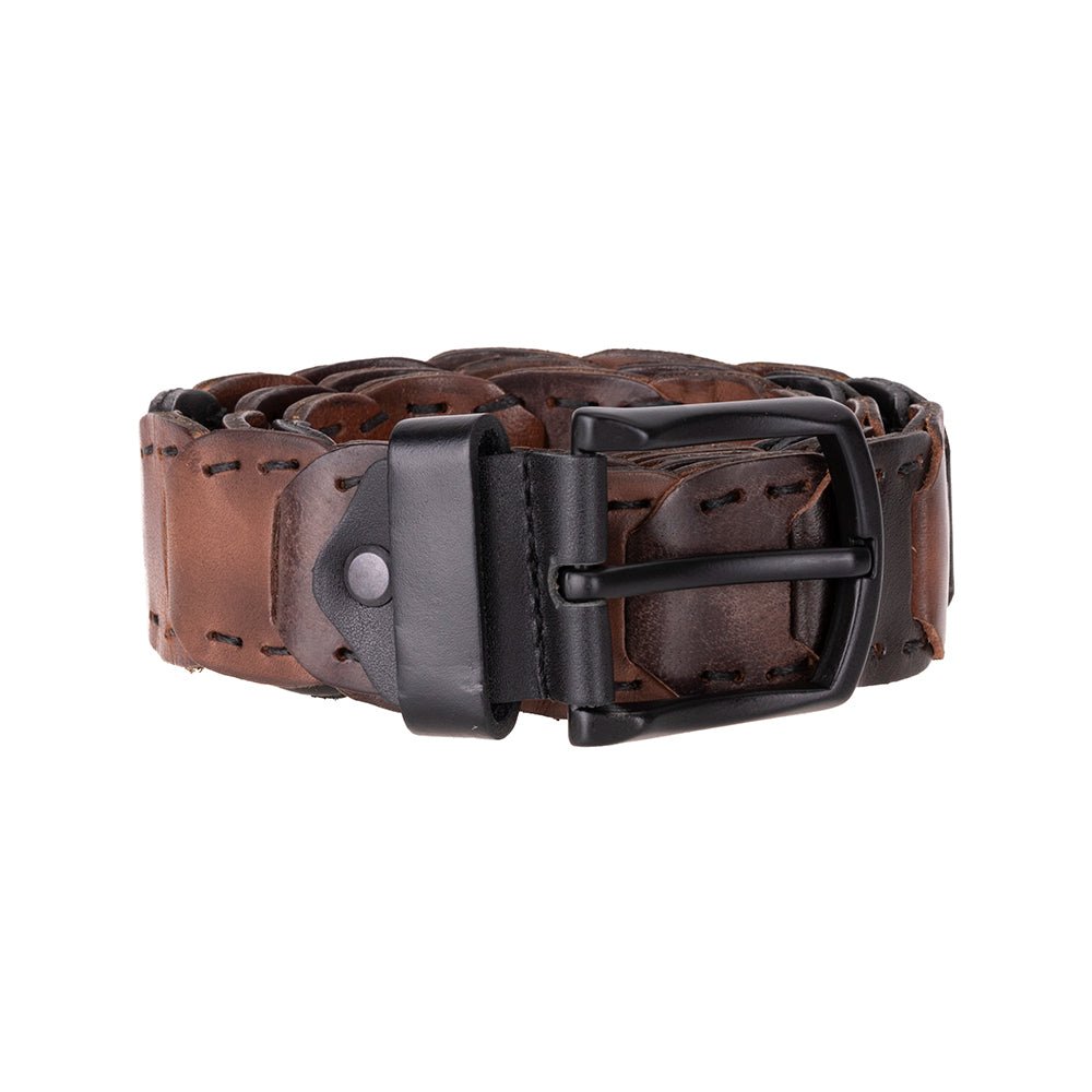 Bessemer Braided Leather Belt for Men - Concordia Style Boutique