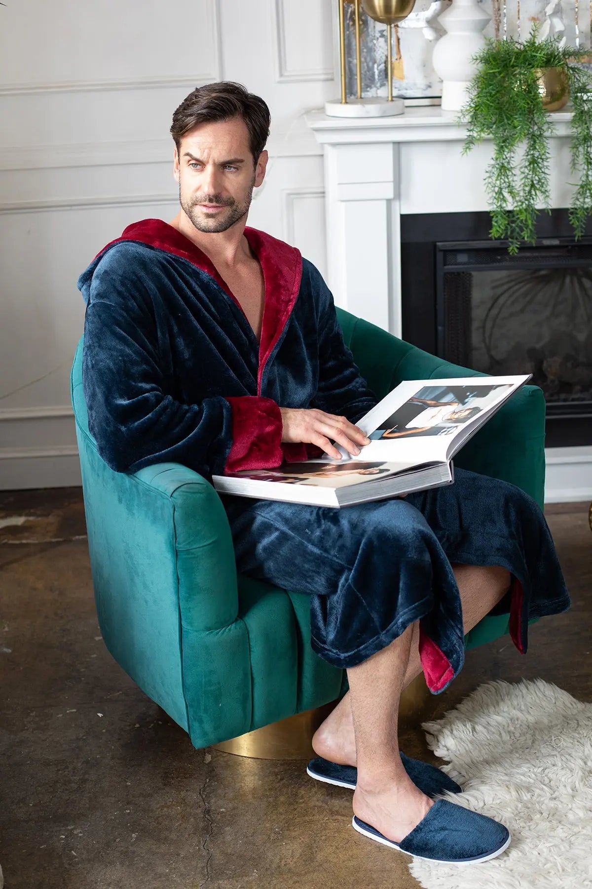 Men’s Robe with Hood – Ultra-Soft Plush Comfort for Everyday Use - Concordia Style Boutique