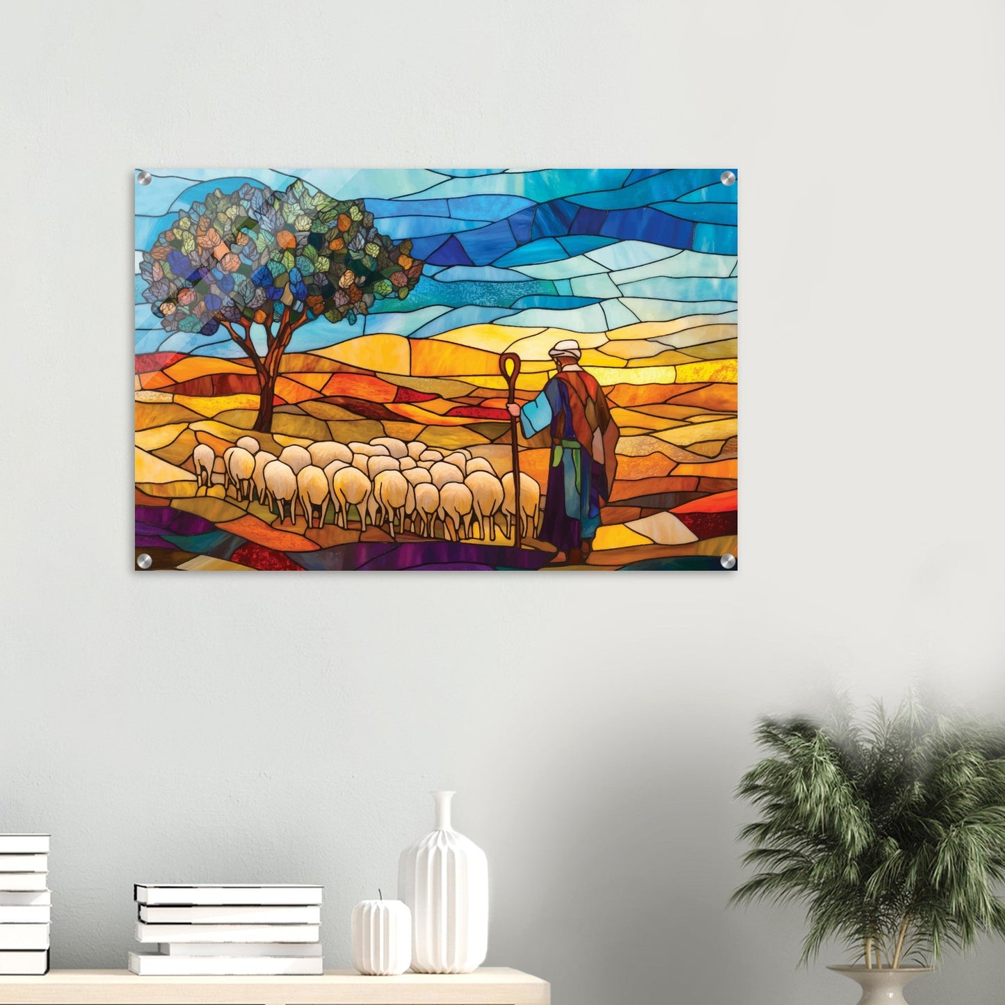 The Shepherd's Journey Acrylic Print