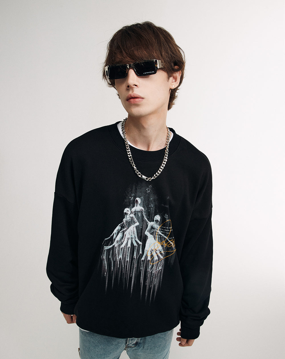 Evolving Human Race Sweater - Concordia Style Boutique