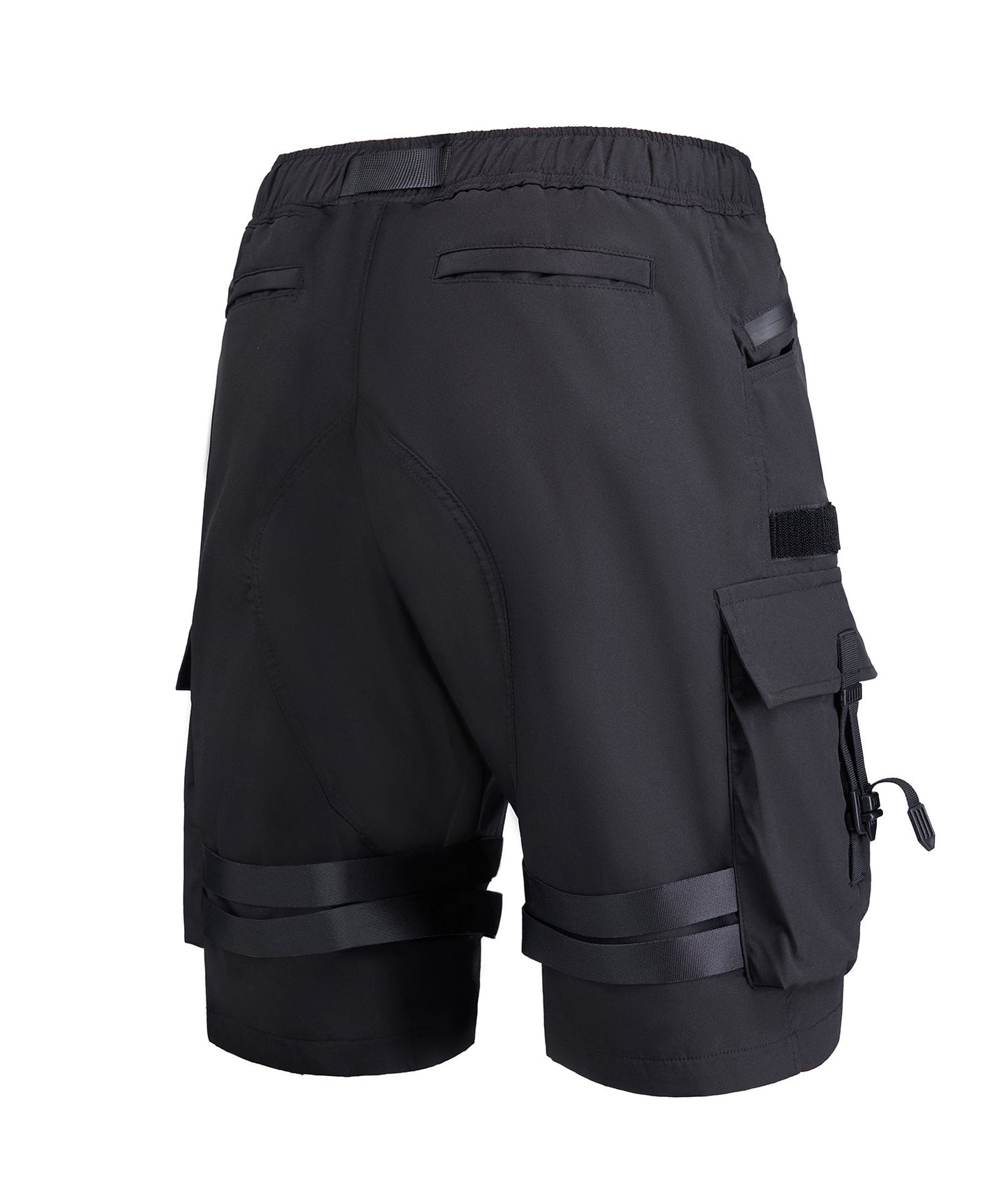 IBS429 Paratrooper Matte Black Shorts - Concordia Style Boutique