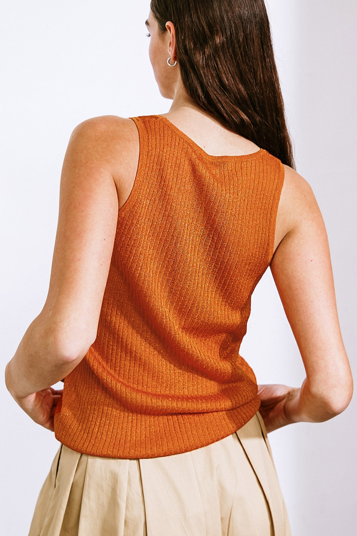 BLISSFUL LOVE WOVEN TANK TOP - Concordia Style Boutique