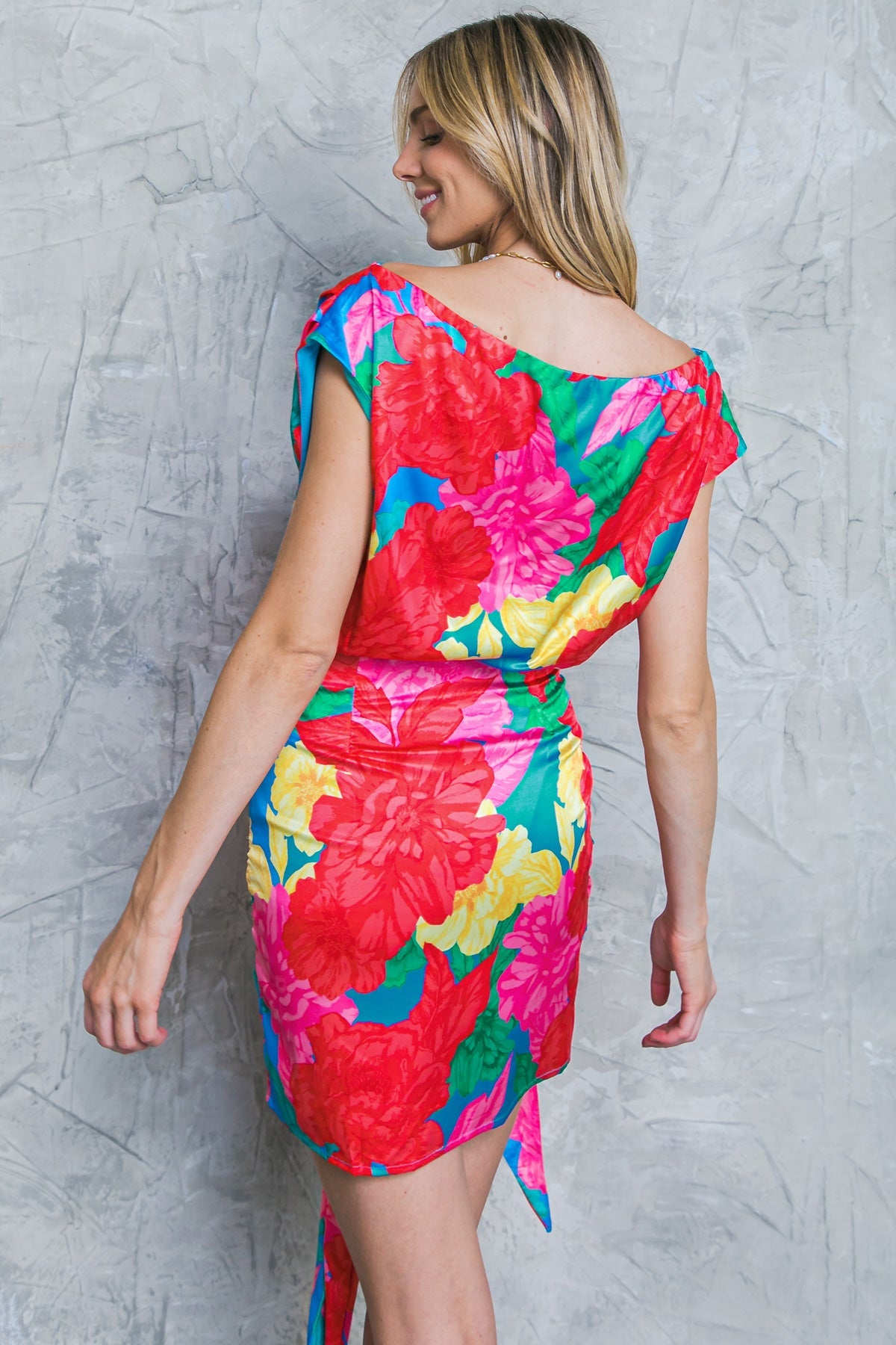 BLOOM SEASON WOVEN MINI DRESS - Concordia Style Boutique