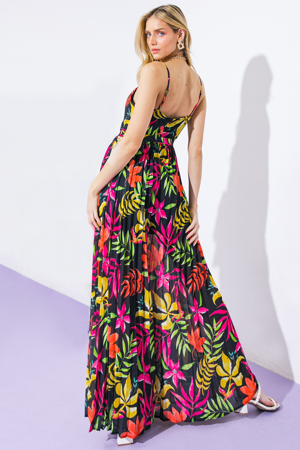 BLOSSOMING WITH JOY WOVEN JUMPSUIT - Concordia Style Boutique