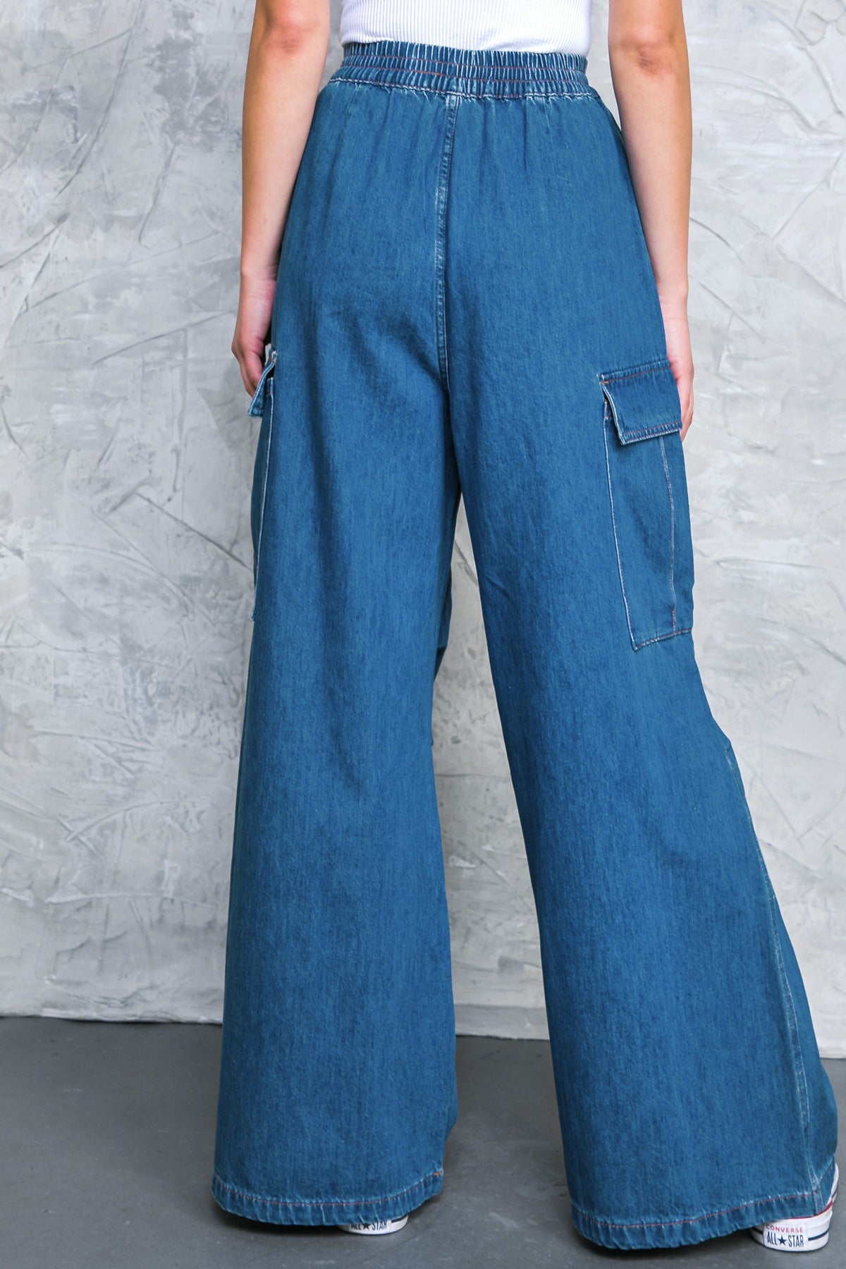 ALL THE BUZZ WASHED DENIM PANTS - Concordia Style Boutique
