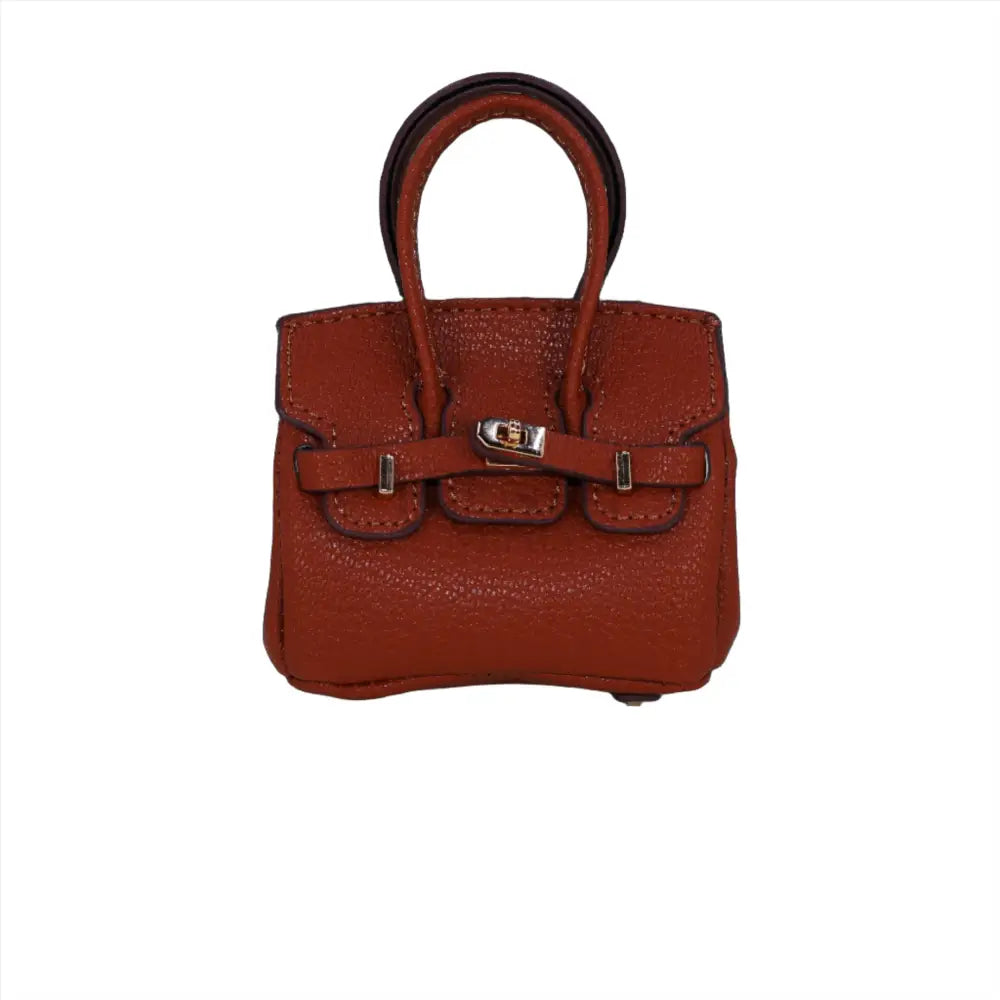 Birkin Bag Inspired Mini Handbag Bag Charm Case - Concordia Style Boutique
