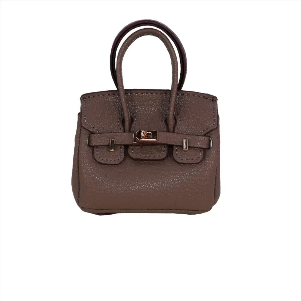 Birkin Bag Inspired Mini Handbag Bag Charm Case - Concordia Style Boutique