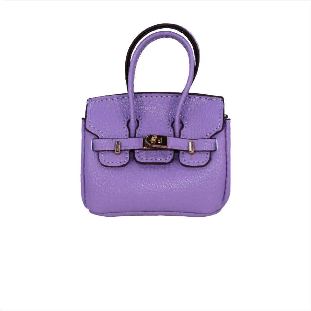 Birkin Bag Inspired Mini Handbag Bag Charm Case - Concordia Style Boutique