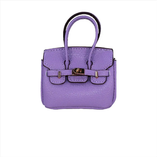 Birkin Bag Inspired Mini Handbag Bag Charm Case - Concordia Style Boutique