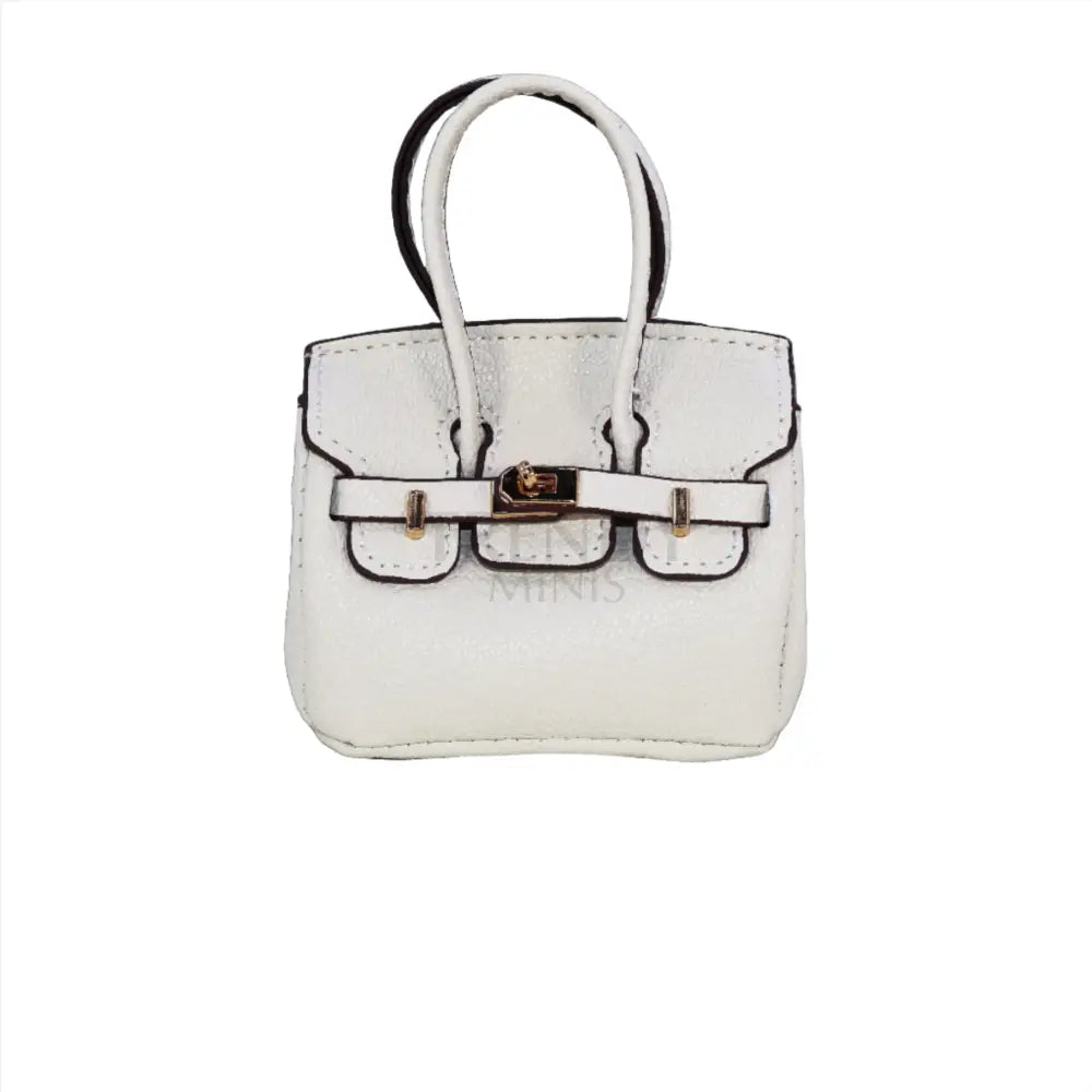 Birkin Bag Inspired Mini Handbag Bag Charm Case - Concordia Style Boutique