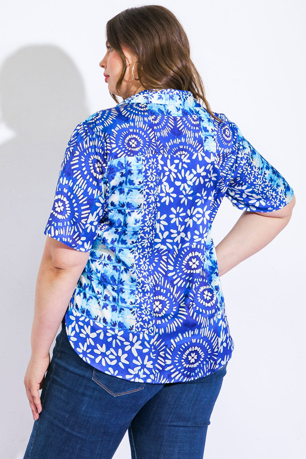 BEAUTIFUL BORDERS WOVEN TOP - Concordia Style Boutique