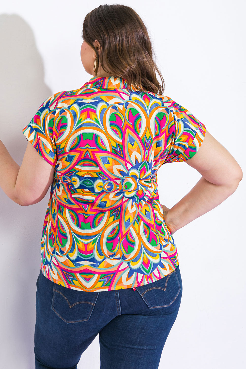 BEAUTIFUL BEGINNINGS WOVEN TOP - Concordia Style Boutique