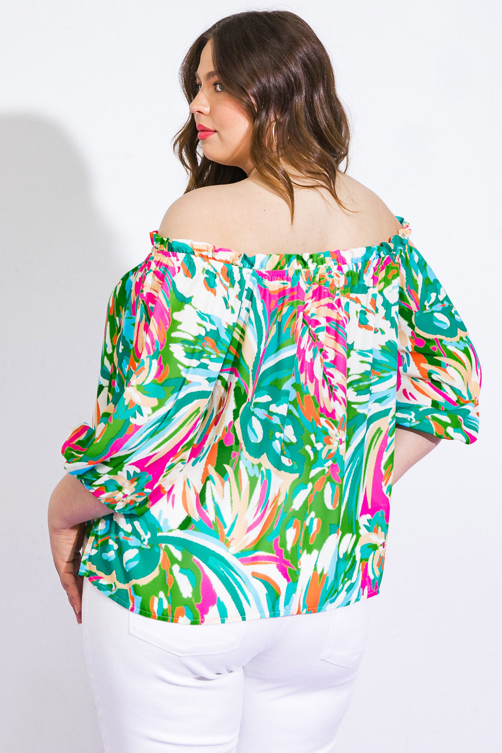 BRING GOOD ENERGY WOVEN TOP - Concordia Style Boutique