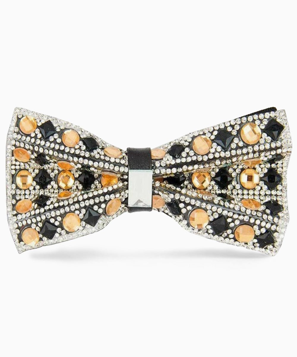 Vittorio Farina Men's Jeweled Bow Tie in Gift Box
