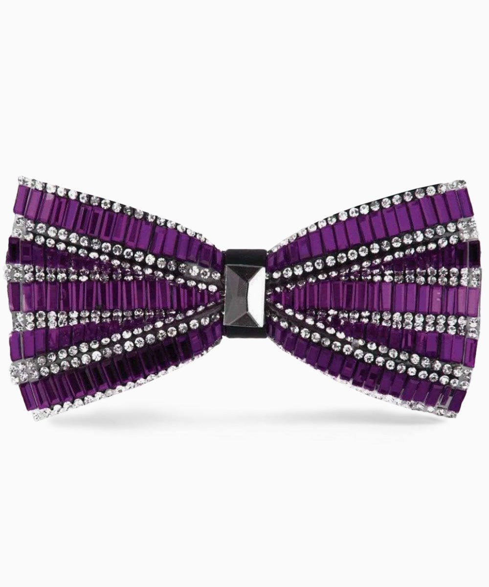 Vittorio Farina Men's Jeweled Bow Tie in Gift Box