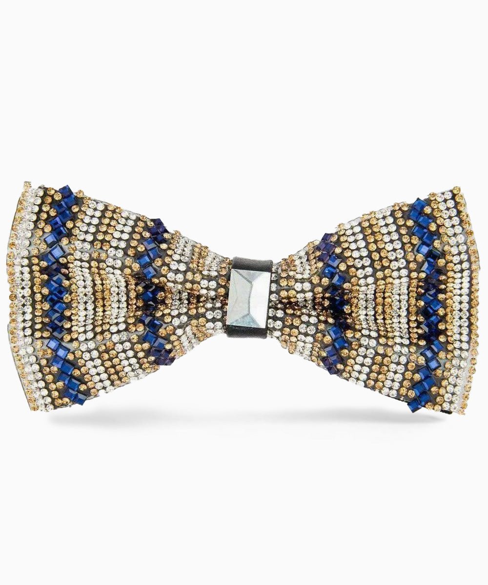 Vittorio Farina Men's Jeweled Bow Tie in Gift Box