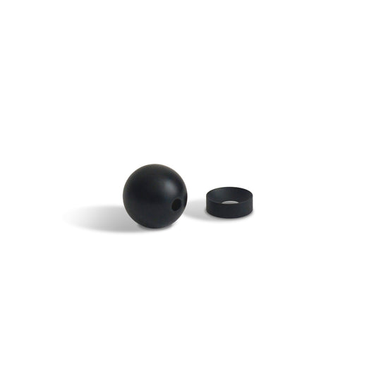 Black Sphere Brass Incense Holder - Concordia Style Boutique