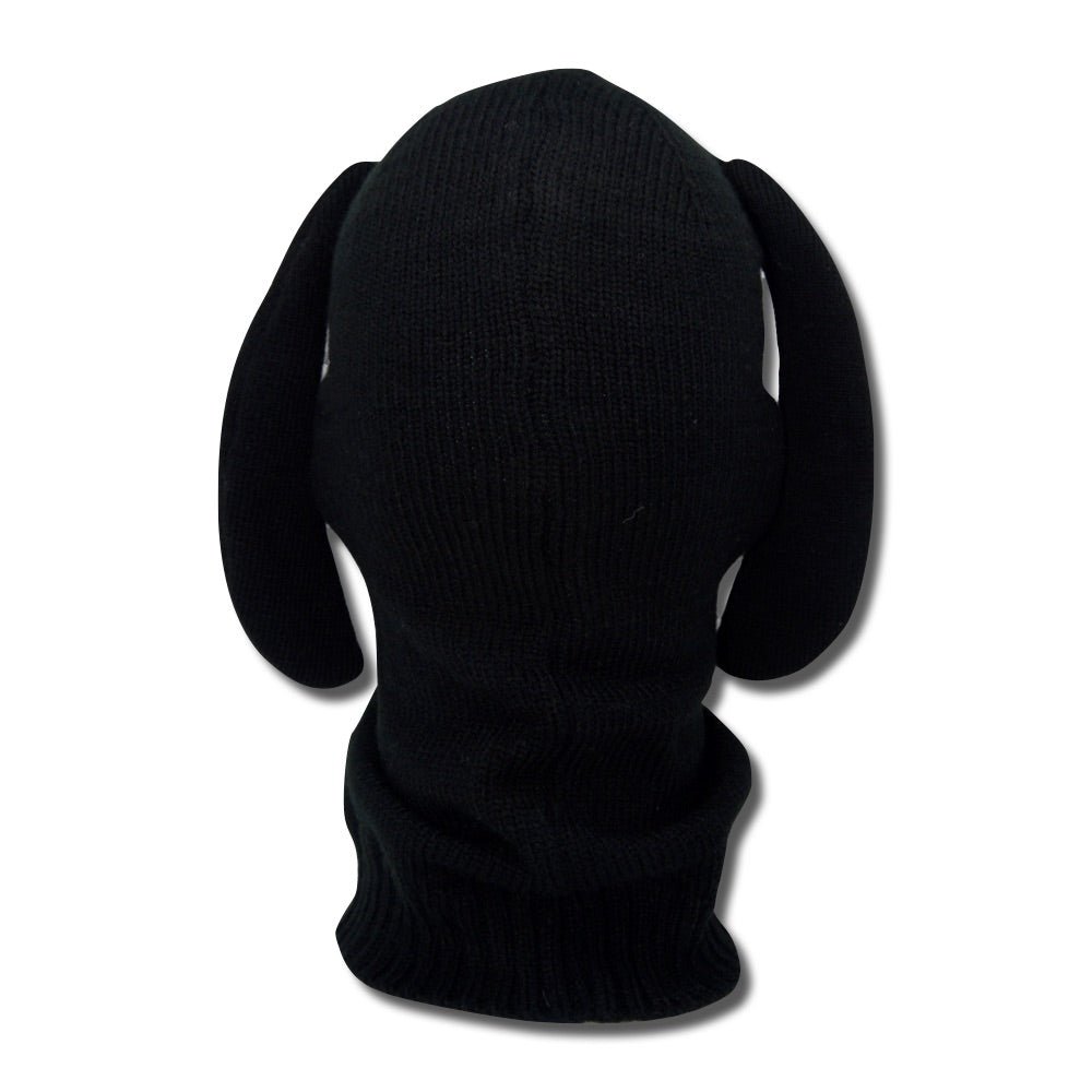 Black Brim 1-Hole Balaclava | Sleek and Functional Winter Accessory