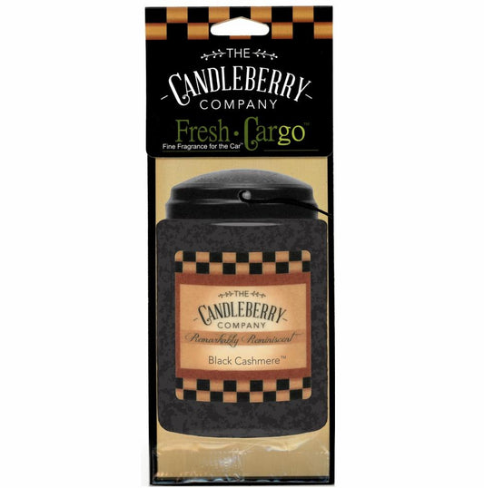 Black Cashmere™- "Fresh Cargo"®, Scent for the Car (2-PACK) (Collective) - Premium Fresh CarGo® Car Scent from The Candleberry® Candle Company - Just $14.98! Shop now at Concordia Style Boutique