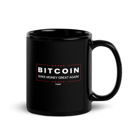 Make Money Great Again Bitcoin Black Coffee Mug - Concordia Style Boutique