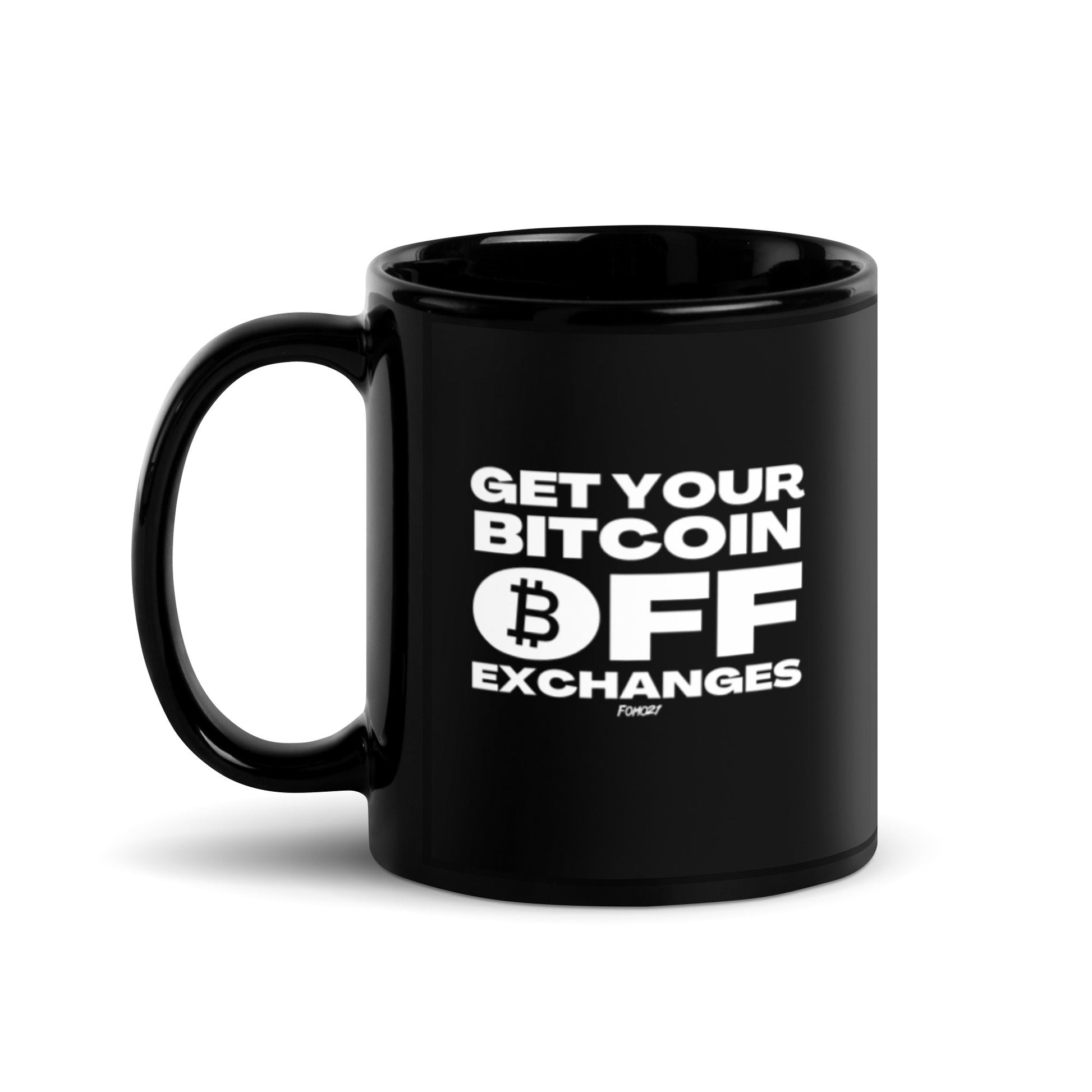 Get Your Bitcoin Off Exchanges (White Lettering) Coffee Mug - Concordia Style Boutique