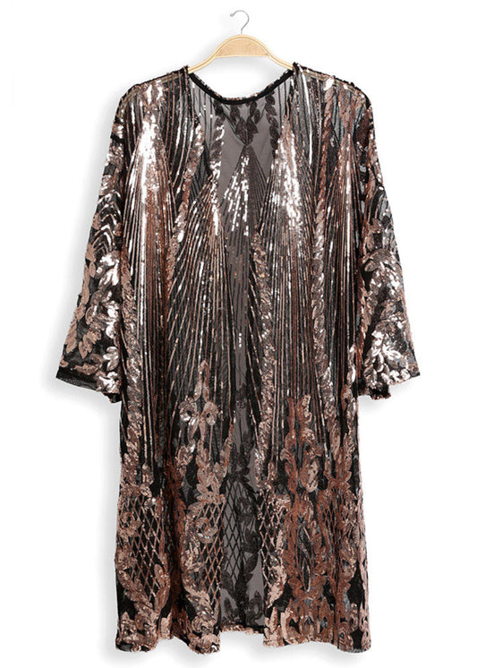 Cosmic Playground Sequin Kimono - Concordia Style Boutique