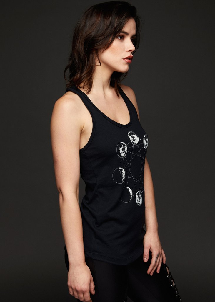 Twilight Galaxy Moon Phases Tank Top - Concordia Style Boutique