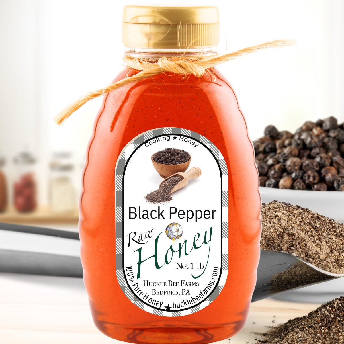 Black Pepper Infused Honey - Concordia Style Boutique