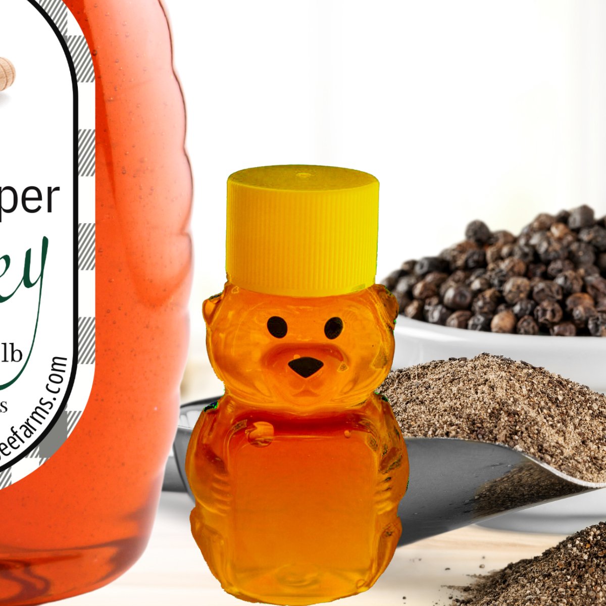 Black Pepper Infused Honey - Concordia Style Boutique