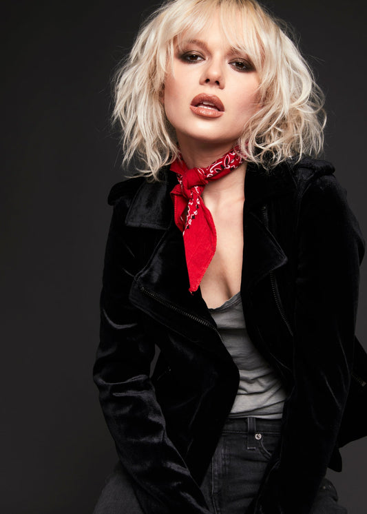 Ride On Black Velvet Jacket - Concordia Style Boutique