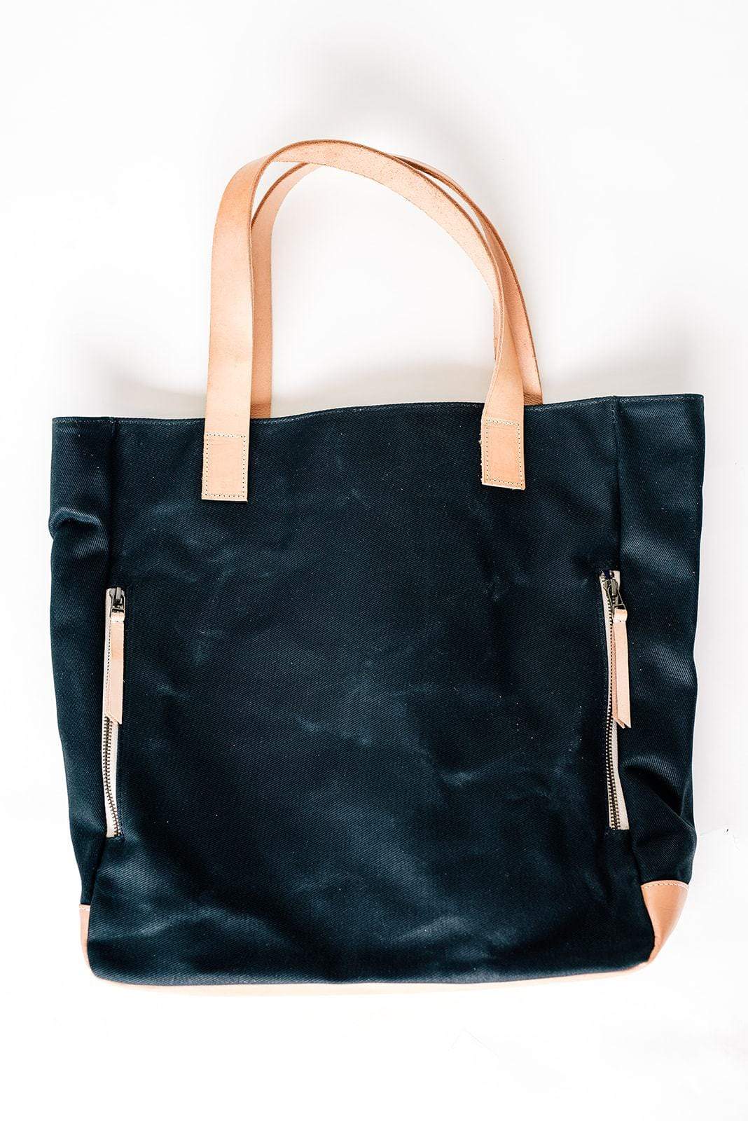 Black Wax Canvas Everyday Bag - The Classic