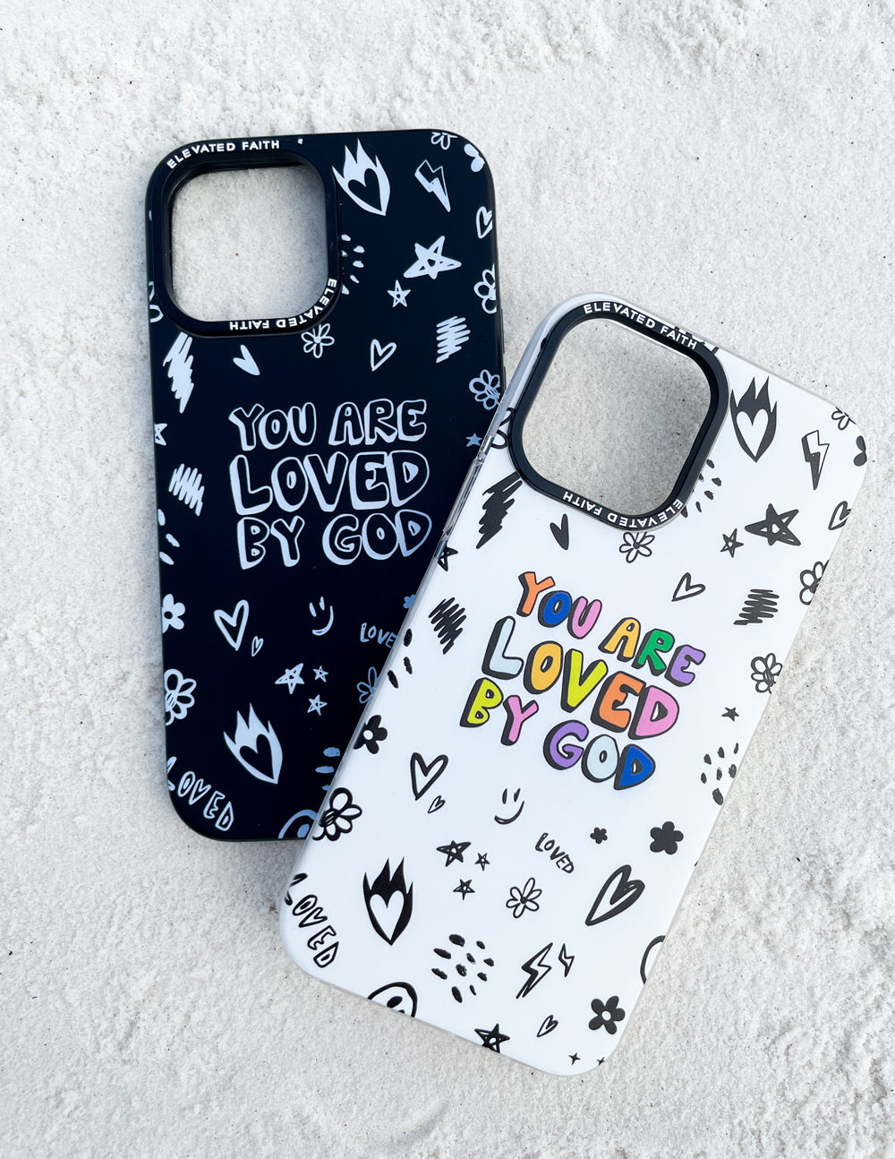 Black You Are Loved By God Phone Case - Concordia Style Boutique