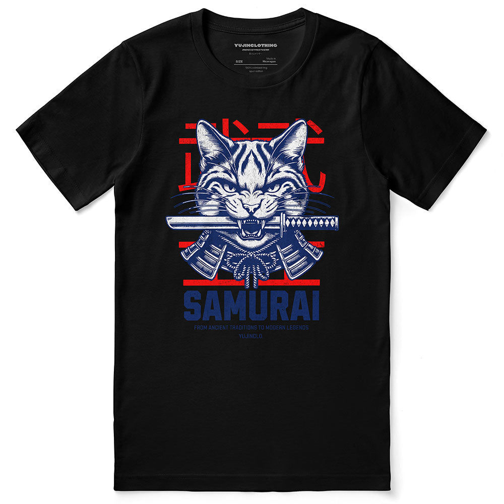 Samurai Cat T-Shirt