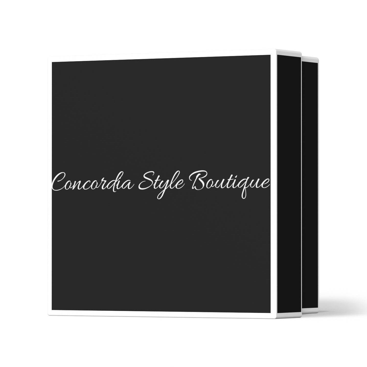 Black Gift Box Packaging (Bundle Box) - Concordia Style Boutique